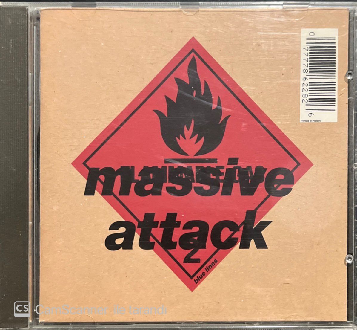 Massive Attack Blue Lines CD