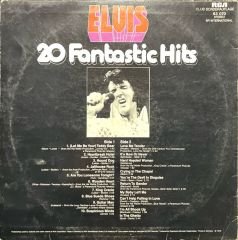 Elvis Presley Elvis 20 Fantastic Hits LP Plak