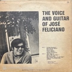 Jose Feliciano The Voice And Guitar Of LP Plak