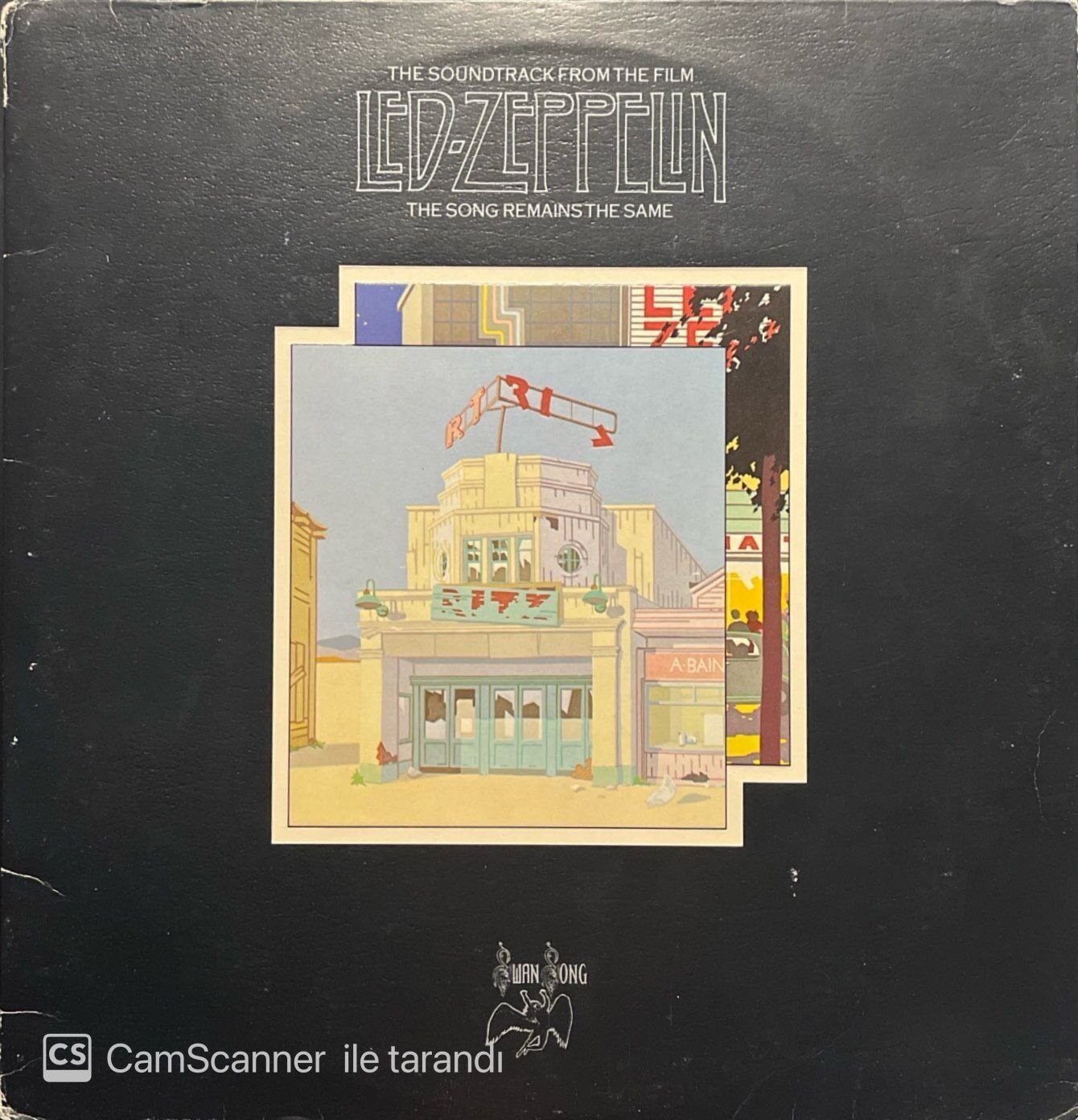 Led Zeppelin The Song Remains The Same Double LP Plak