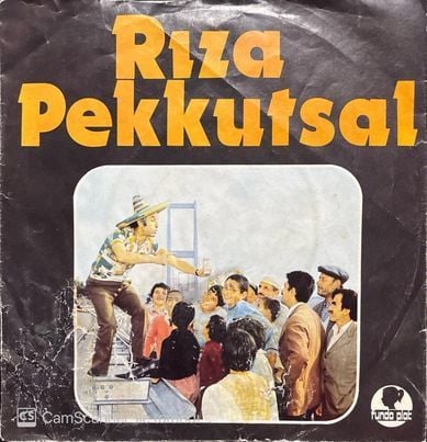 Rıza Pekkutsal İşportacı 45lik Plak