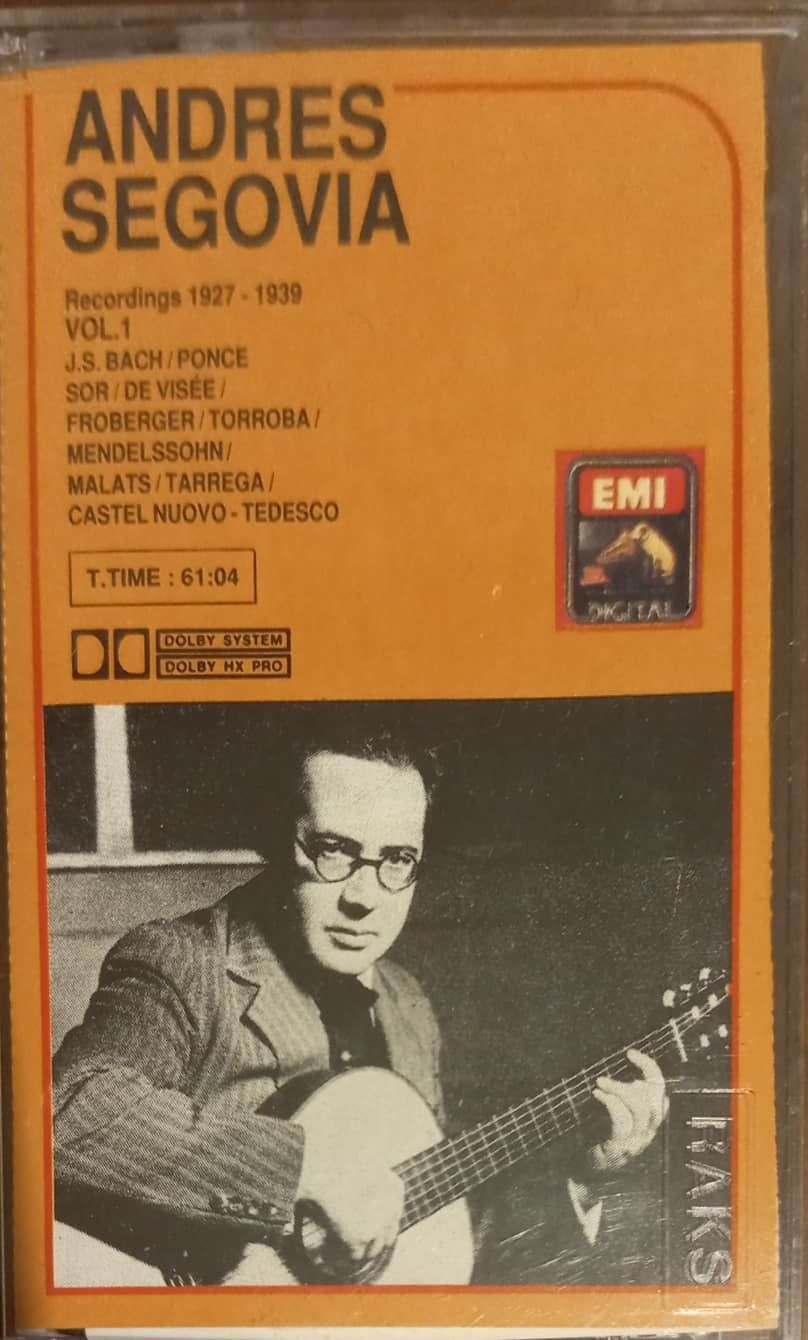 Andres Segovia Kaset