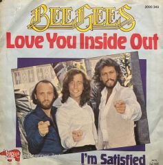 Bee Gees Love Your Inside Out 45lik Plak