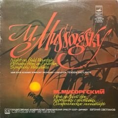 Mussorgsky Night On Bold Mountain Çift LP Plak