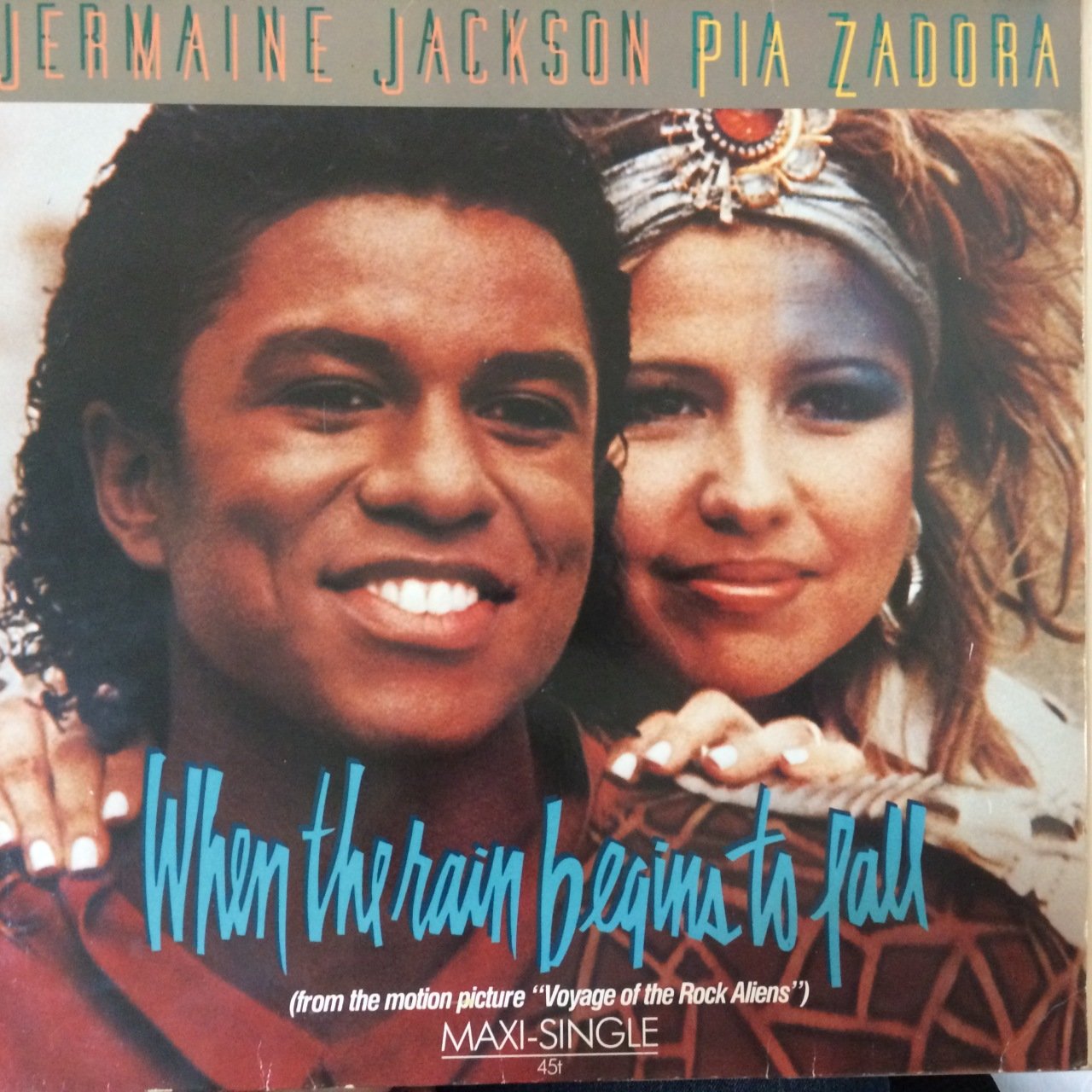 Jermaine Jackson Pia Zadora LP Plak