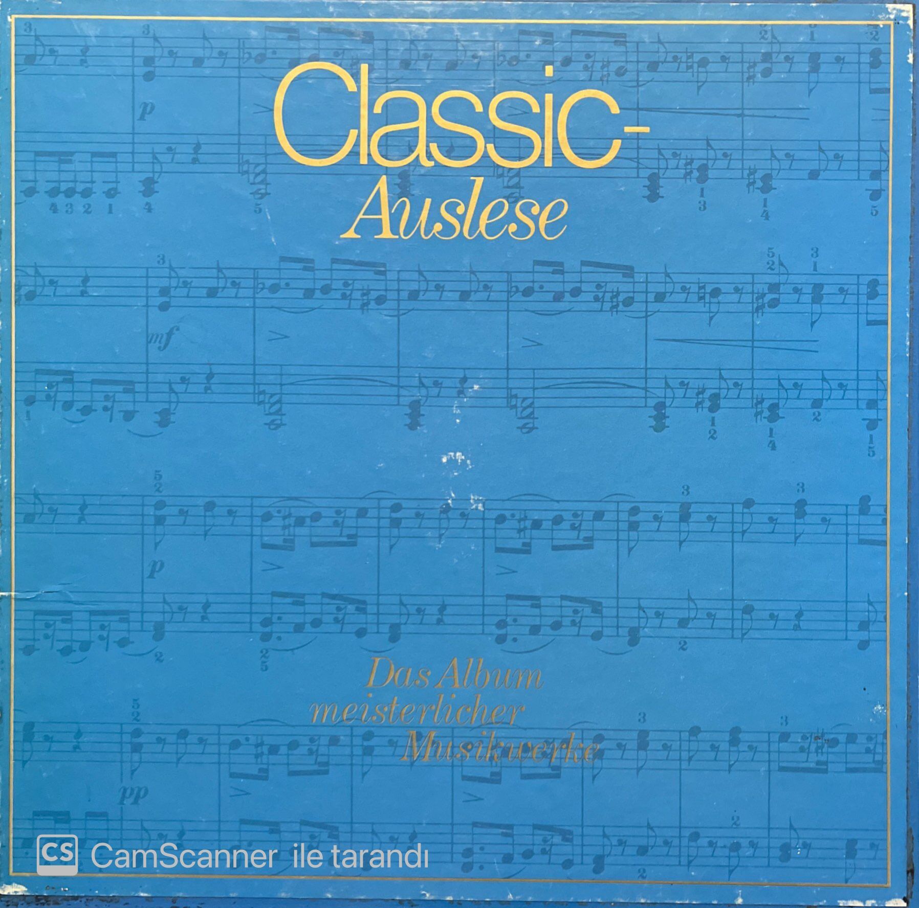 Clasic Auslese Das Album Meisterlicher Musikwerke 3 LP Box Set Plak