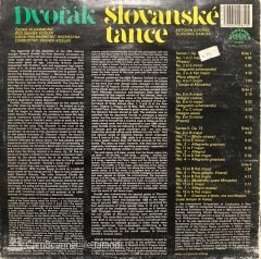 Dvorak Slovanske Tance Double LP Klasik Plak