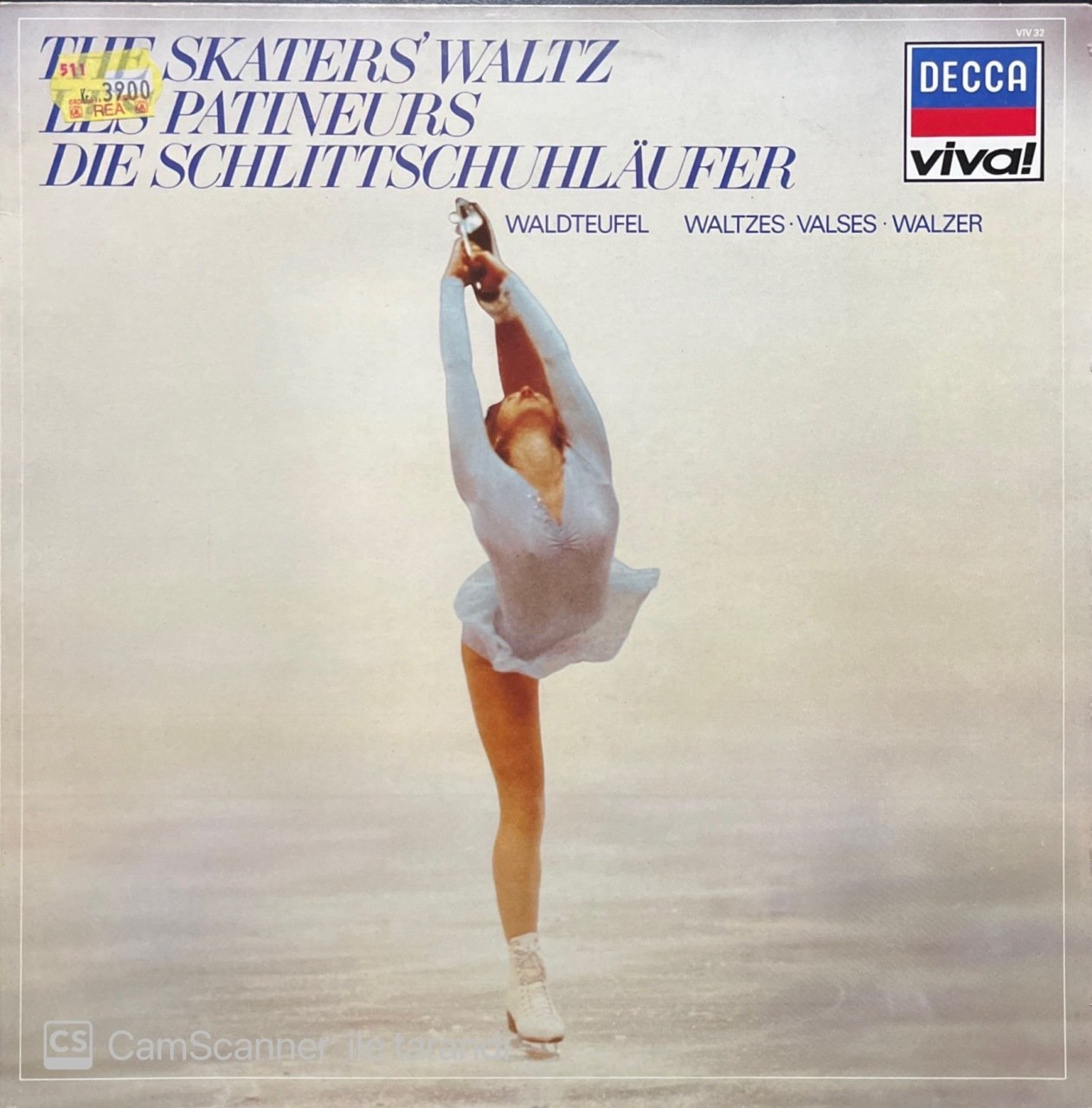 The Skaters' Waltz LP Klasik Plak