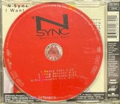 Nsync I Want You Back Maxi Single CD