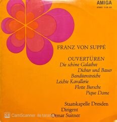 Franz Von Suppe Ouvertüren LP Plak