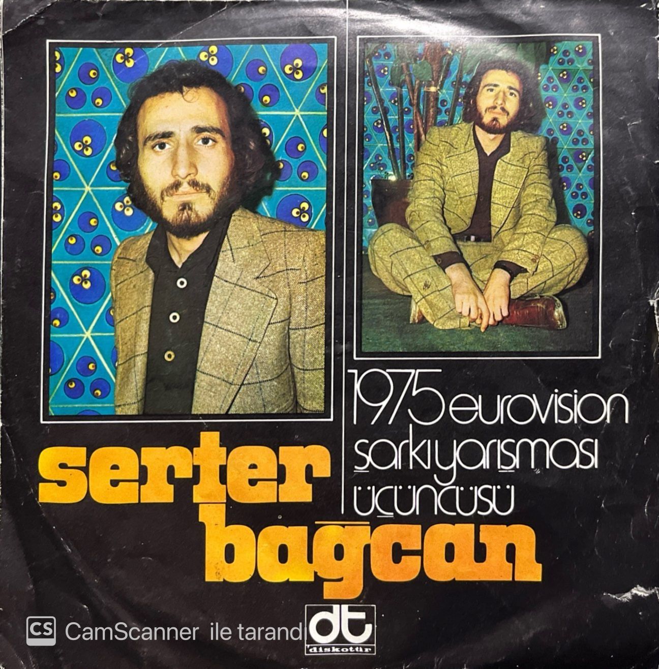 Serter Bağcan 1975 Eurovision Şarkı Yarışması Üçüncüsü Mümkün Değil 45lik Plak