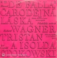 Manuel De Falla Carodejna Laska LP Plak