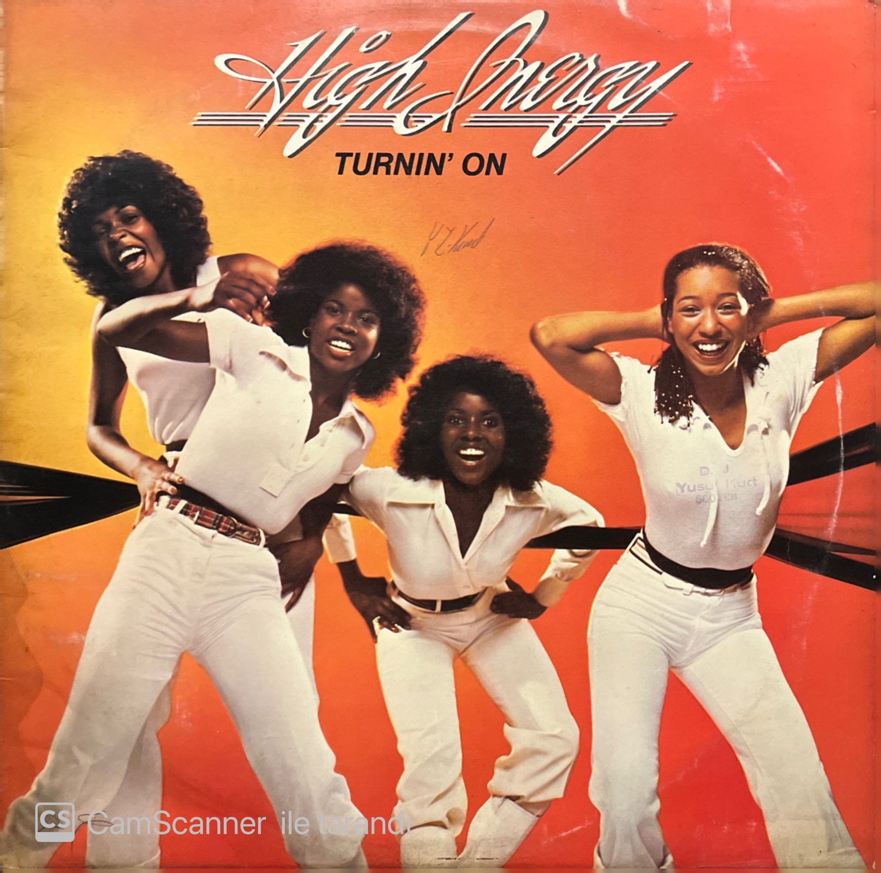 High Inergy Turnin' On LP Plak