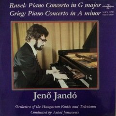 Jeno Jando Piano Concerto İn G Major LP Plak