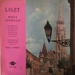 F.Liszt Dante Missa Choralis LP Plak