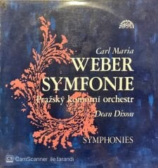 Carl Maria Weber Symfonie LP Plak