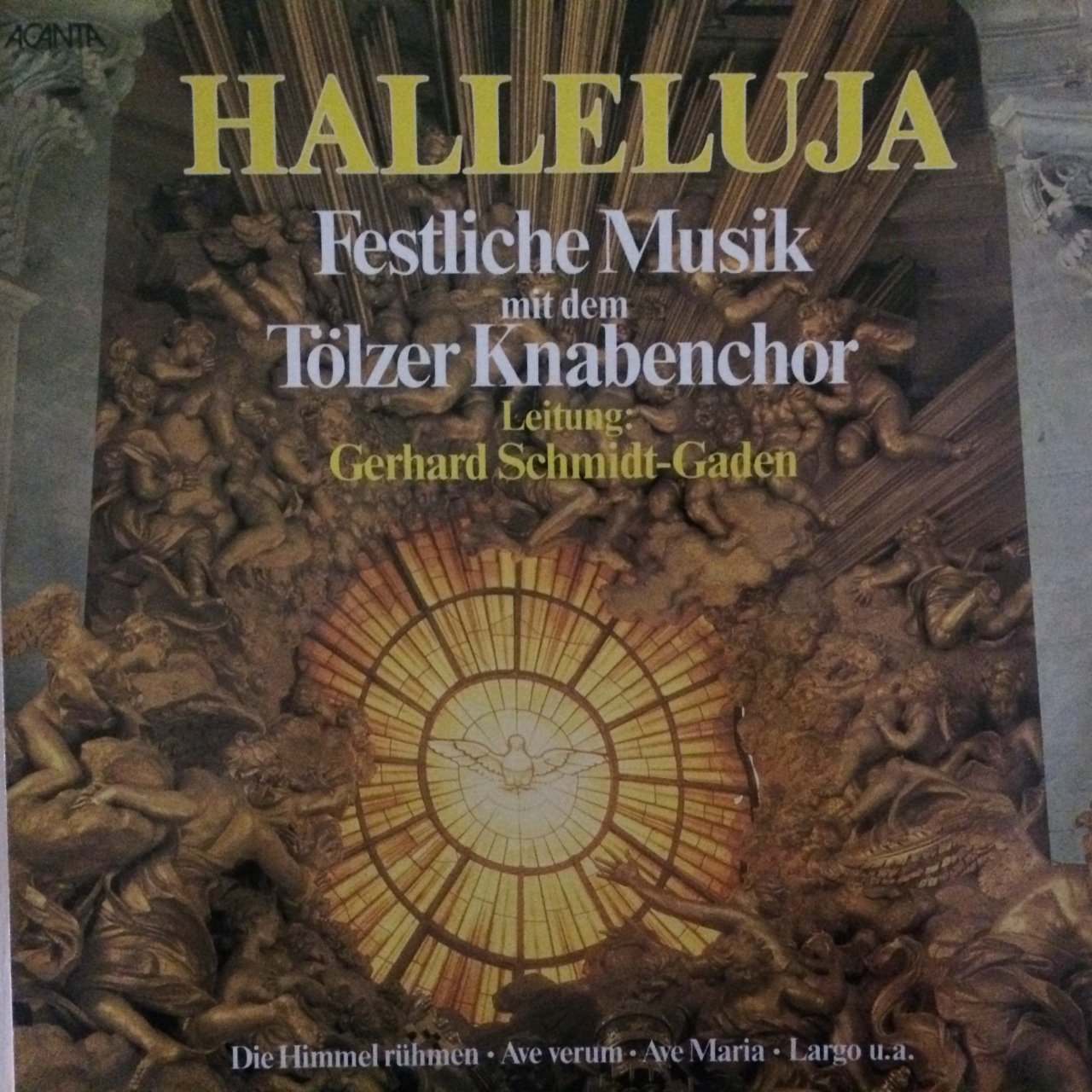 Gerhard Schmidt Gaden Halleluja LP Plak