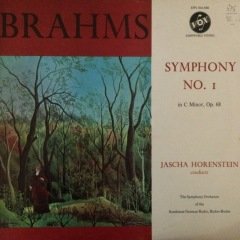 Brahms Symphony No.1 LP Plak