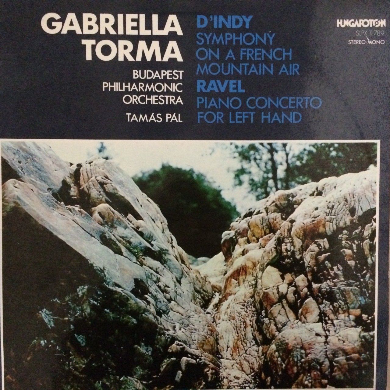 Gabriella Torma D'indy Symphony LP Plak