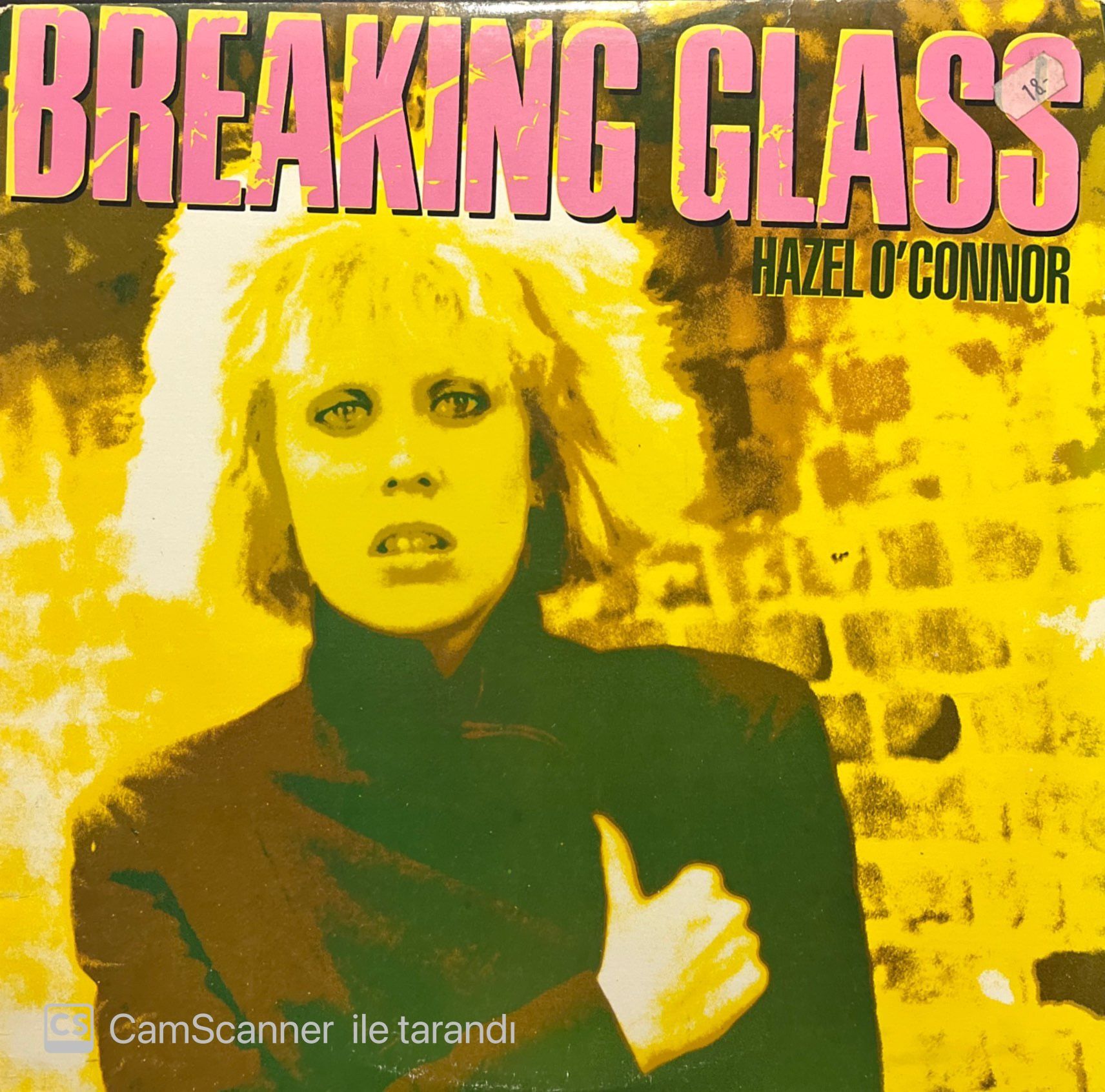 Hazel O'Connor Breaking Glass LP Plak