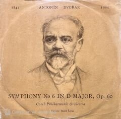 Antonin Dvorak Symphony No. 6 LP Plak