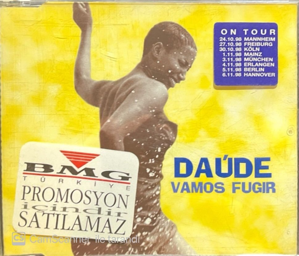 Daude Vamos Fugir Maxi Single CD