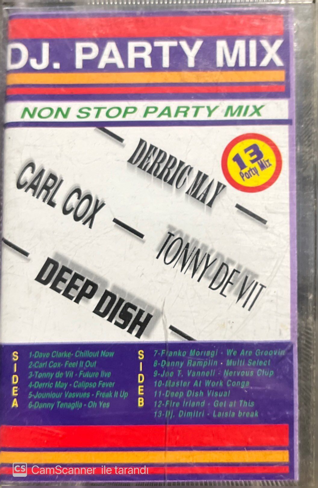 Dj Party Mix Kaset Kaset