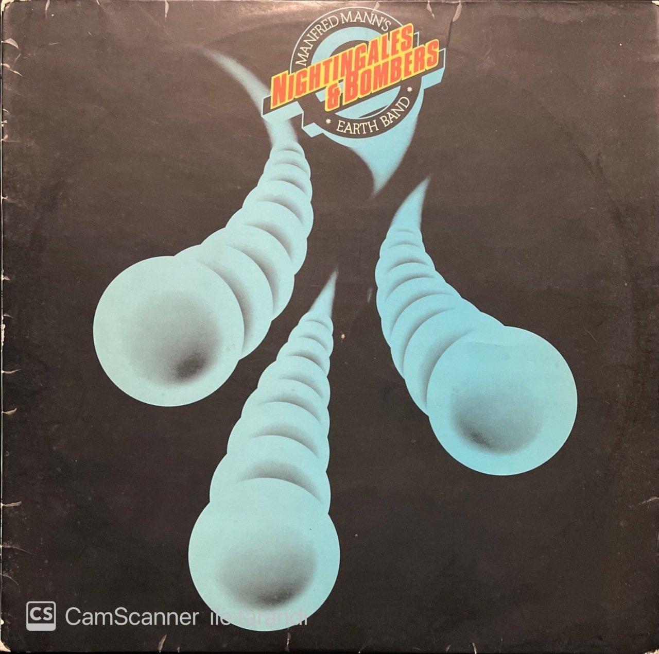 Manfred Mann's Earth Band Nightingales & Bombers LP Plak