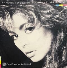 Sandra Secret I We'll Be Together ('89 Remix) 45lik Plak