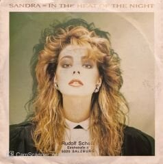 Sandra In The Heat Of The Night 45lik Plak