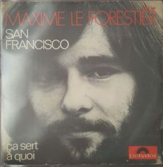 Maxime Le Forestier San Francisco 45lik Plak