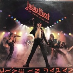Judas Priest Unleashed In The East LP Plak