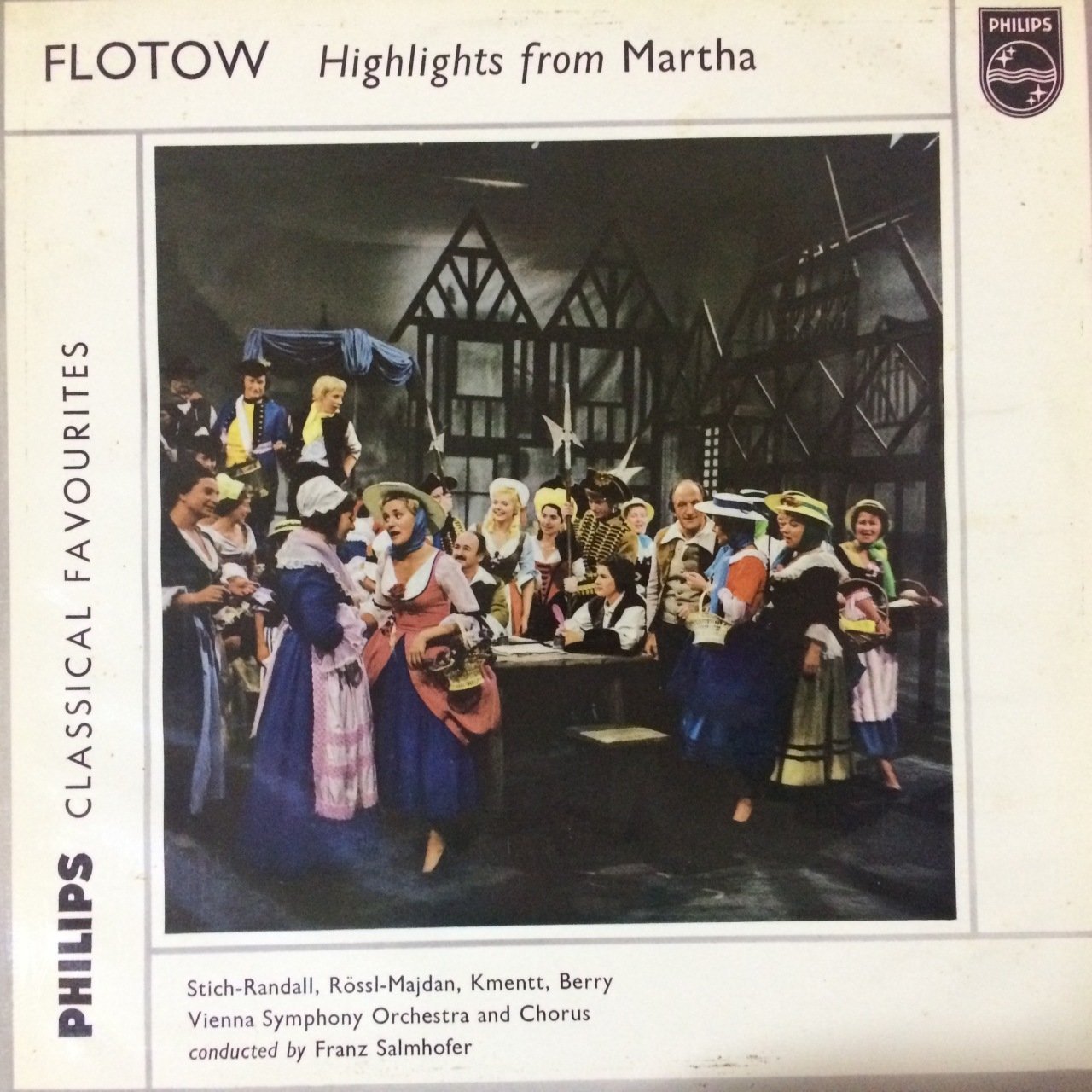 Flotow Highlights From Martha LP Plak