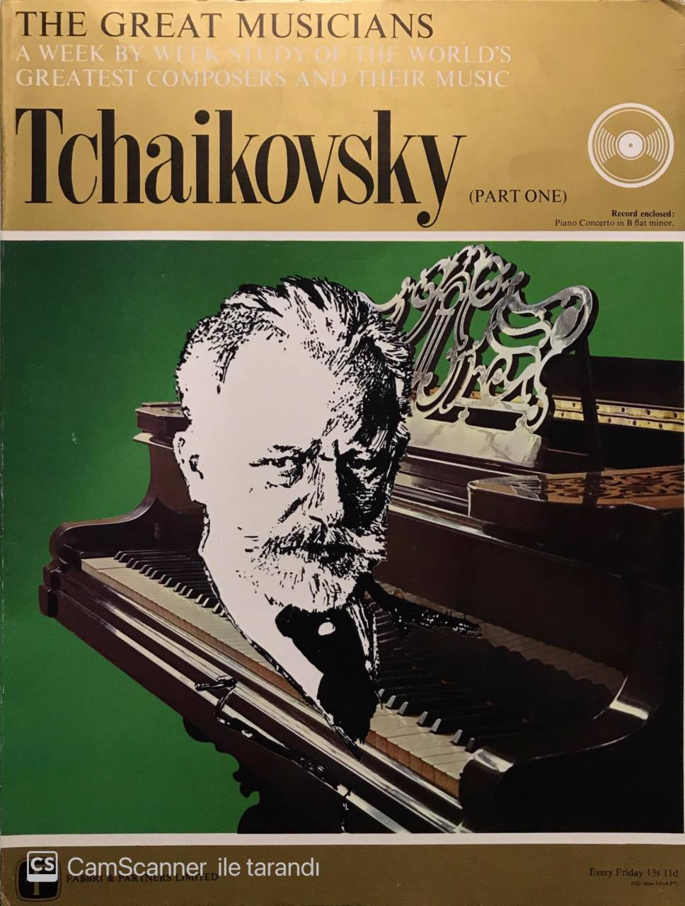 The Great Musicians Tchaikovsky Part One LP Klasik Plak