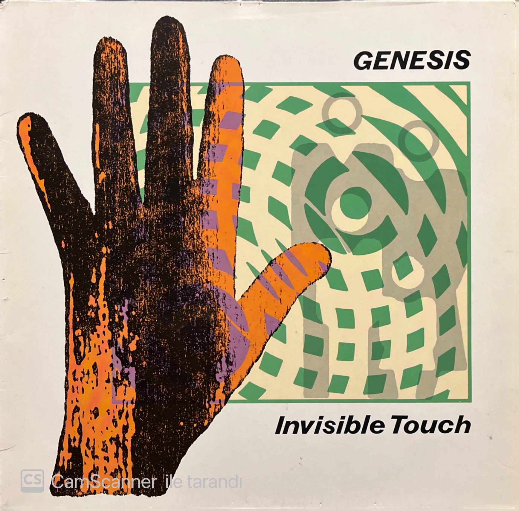 Genesis Invisible Touch LP Plak