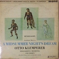 Mendelssohn A Midsummer Night's Dream LP Plak