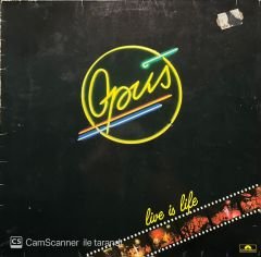 Opus Live Is Life LP Plak