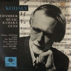 Kodaly Chamber Music Kamara Zene LP Plak