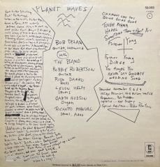 Bob Dylan Planet Waves LP Plak