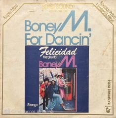 Boney M For Dancing LP Plak