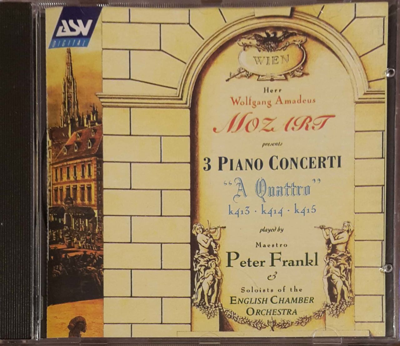 Wolfgang Amadeus Mozart  3Piano Concerti Cd