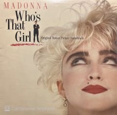 Madonna Who's That Girl Soundtrack LP Plak