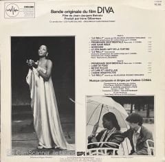 Diva Musique De Vladimir Cosma Soundtrack LP Plak