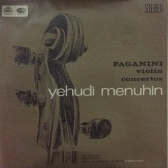 Yehudi Menuhin Paganini Violin Concertos LP Plak