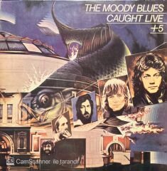 The Moody Blues Caught Live + 5 Double LP Plak