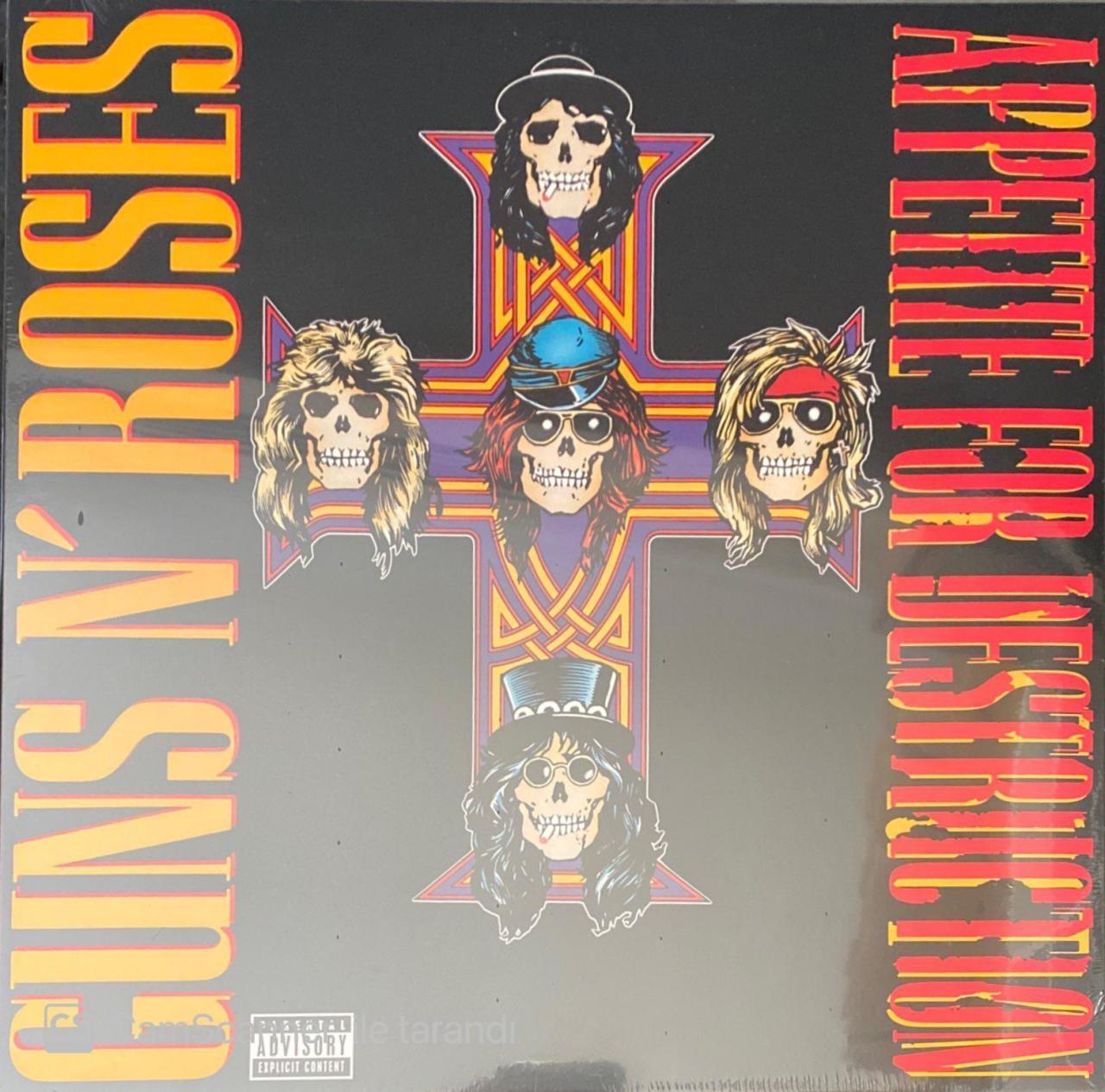 Guns 'N' Roses Appetite For Destruction LP