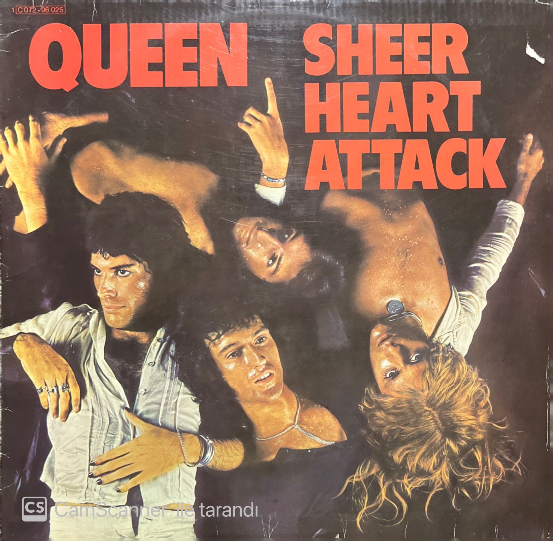 Queen Sheer Heart Attack LP Plak
