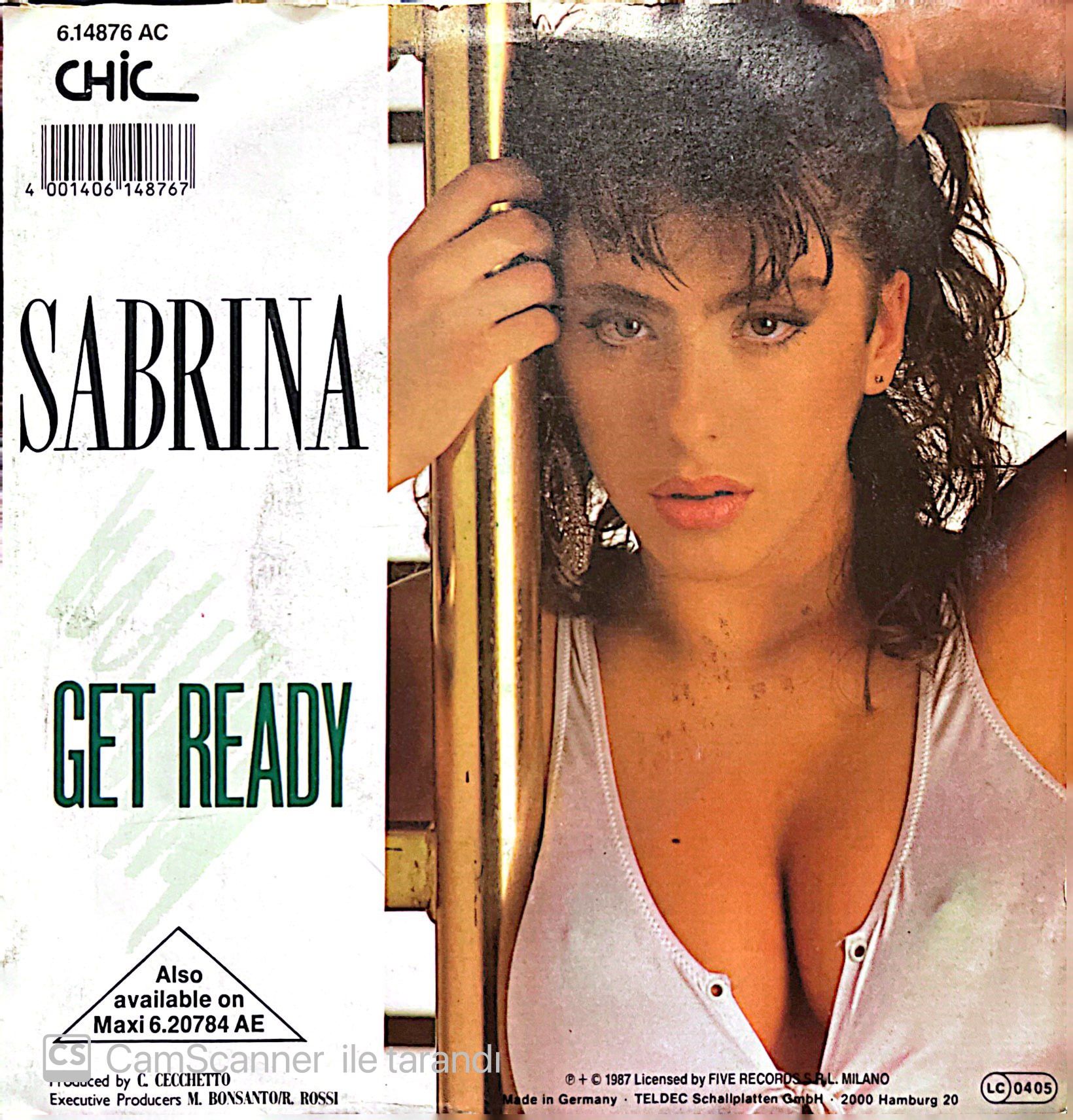 Sabrina Get Ready 45lik Plak