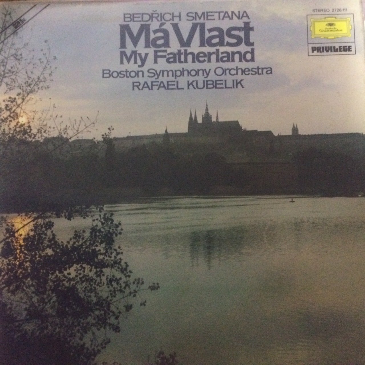 Bedrich Smetana Ma Vlast My Fatherland Çift LP Plak