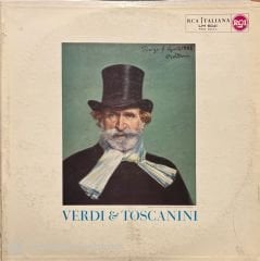 Verdi & Toscanini Double LP Plak